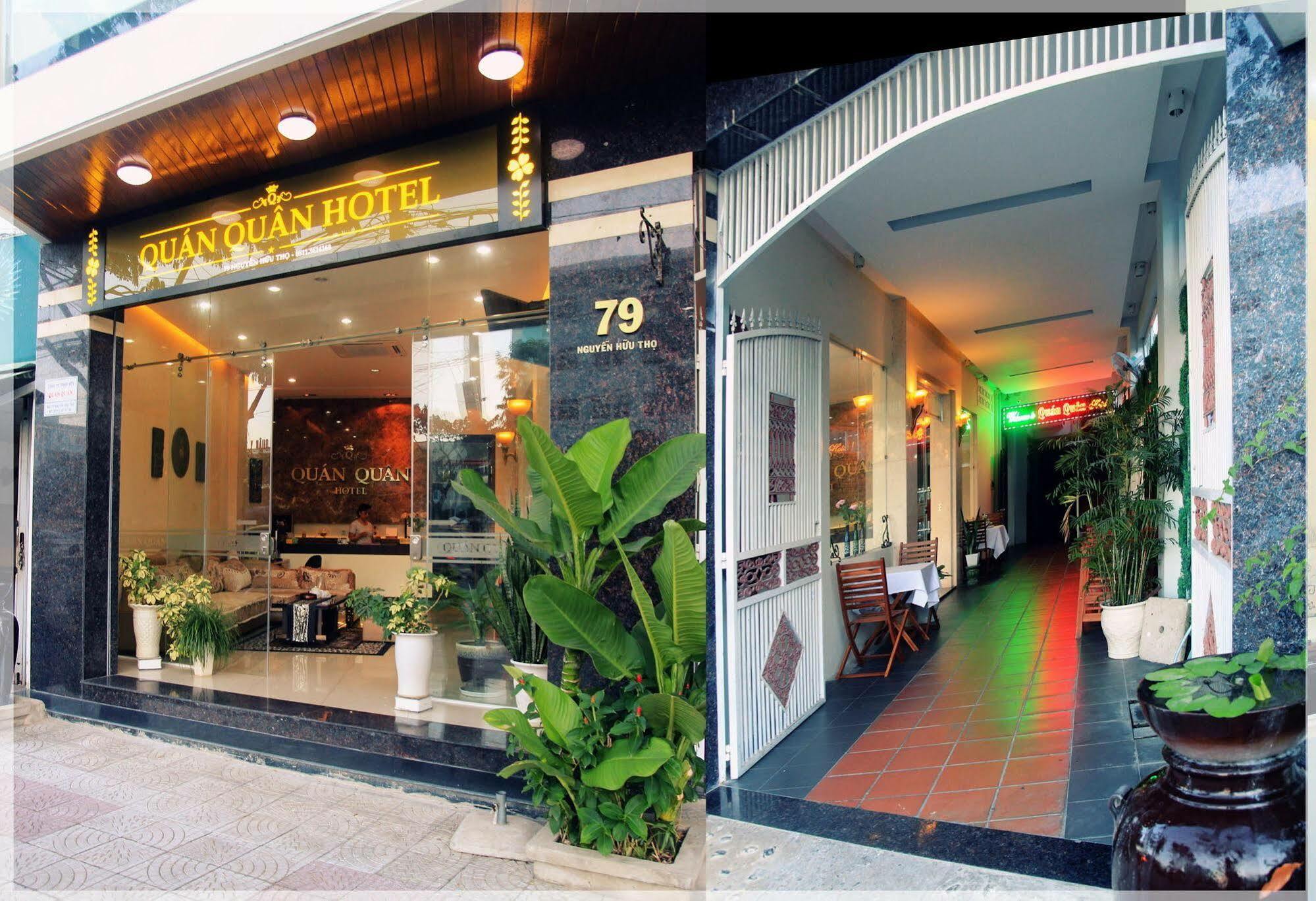 Quan Quan Hotel Дананг Екстер'єр фото